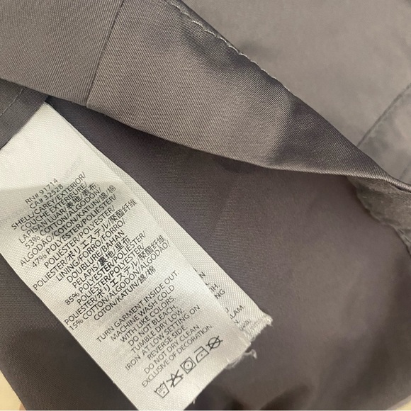 Armani Exchange | grey layered anorak jacket - Picture 5 of 5